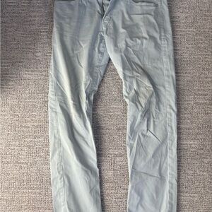 AG Adriano Goldschmied Men's Light Blue Slim Jeans